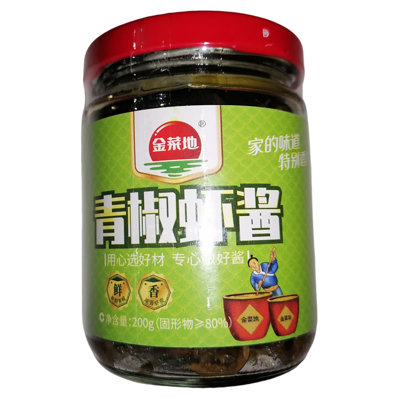 金菜地青椒虾酱